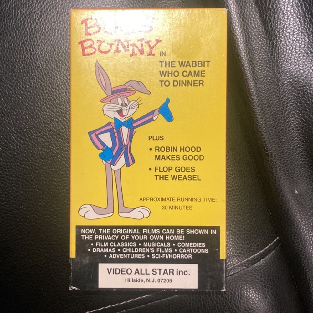 NWOT Vintage bugs bunny vhs